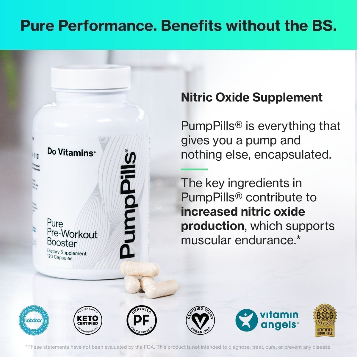 Nitric Oxide Supplement - PumpPills®
