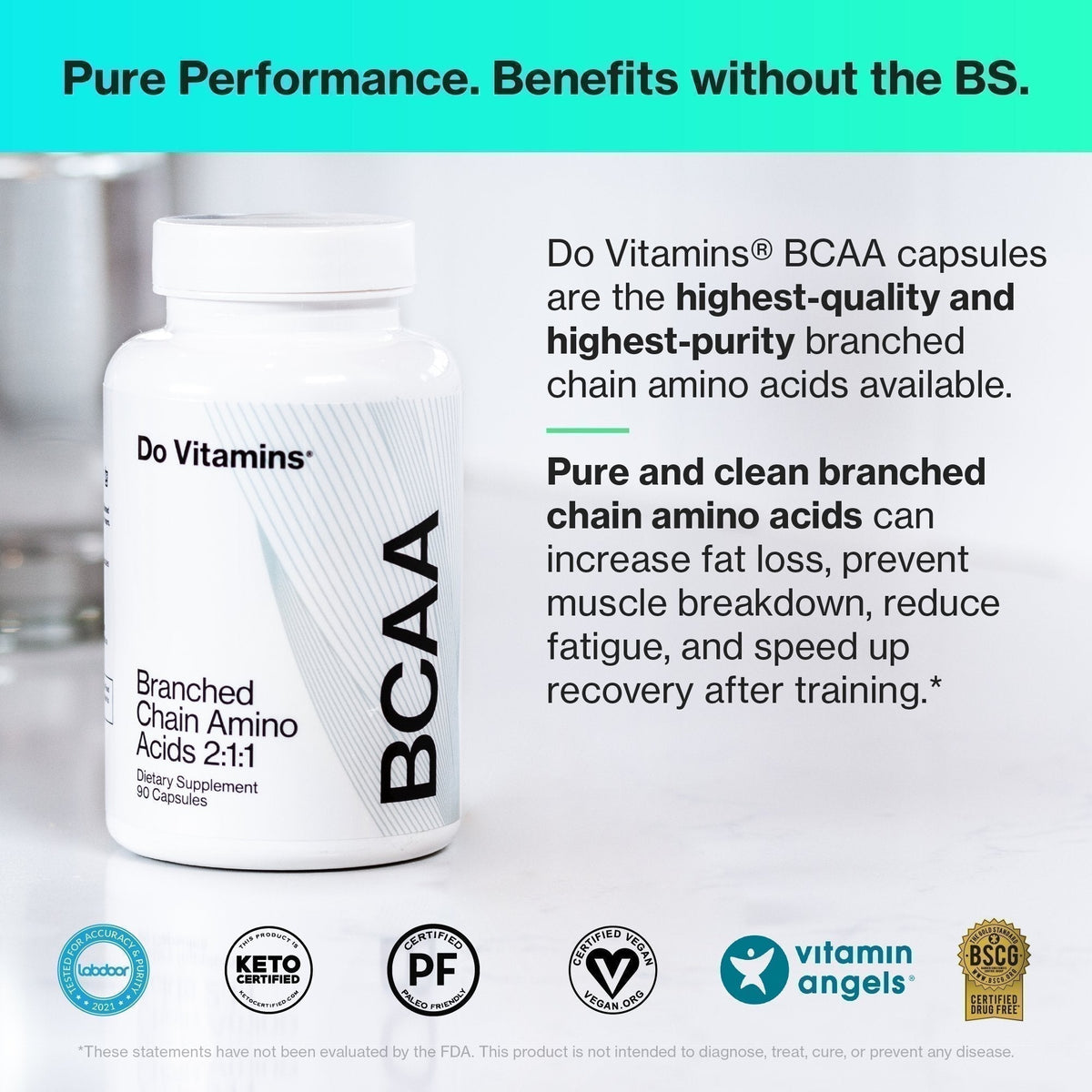 Branched Chain Amino Acids - BCAA Capsules