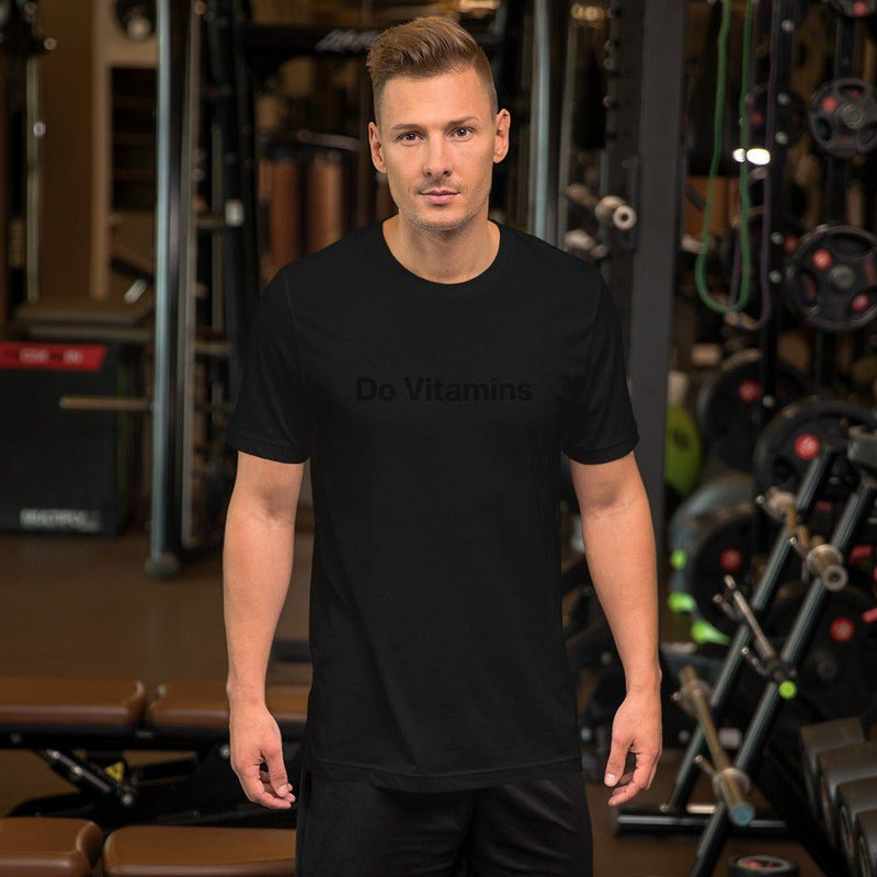 Apparel - Do Vitamins T-Shirt With Black Logo