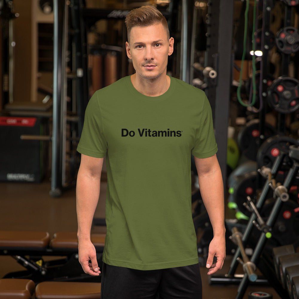 Apparel - Do Vitamins T-Shirt With Black Logo